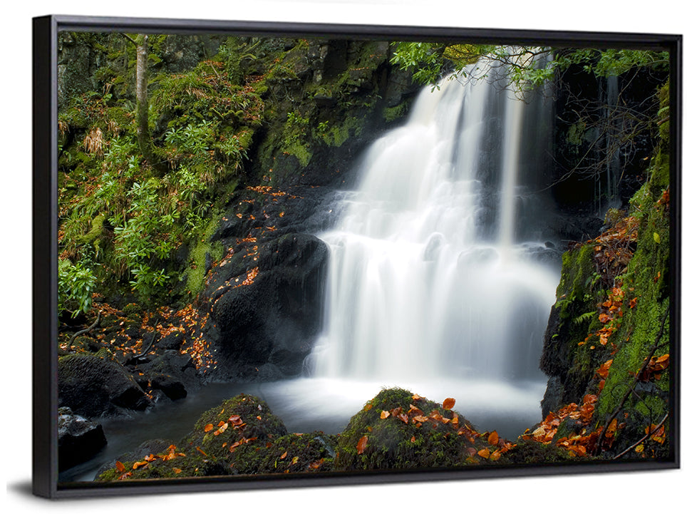 Autumn Waterfall in Tobermory Wall Art