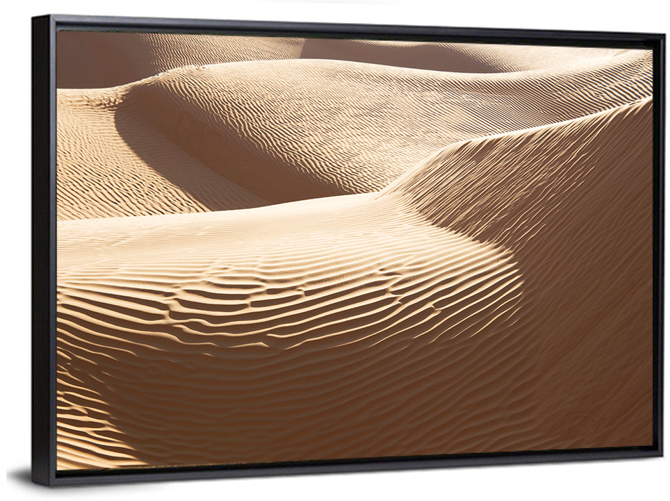 Sahara Sand Dunes Close-up Wall Art