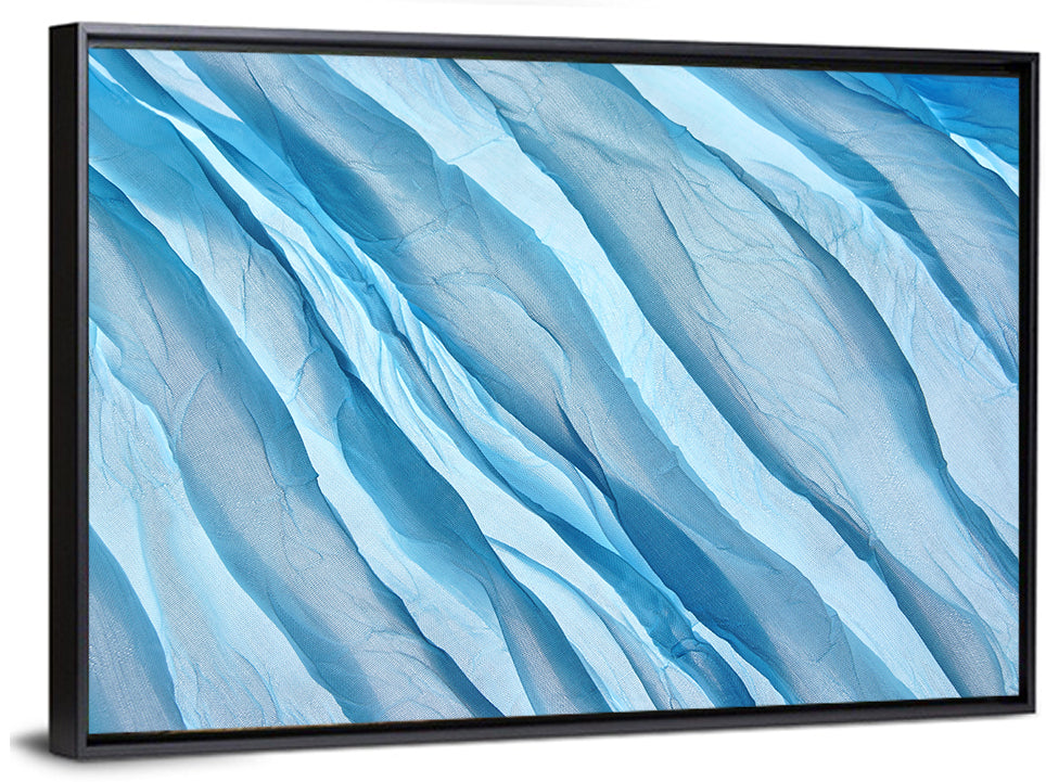 Diagonal Chiffon Layers Wall Art