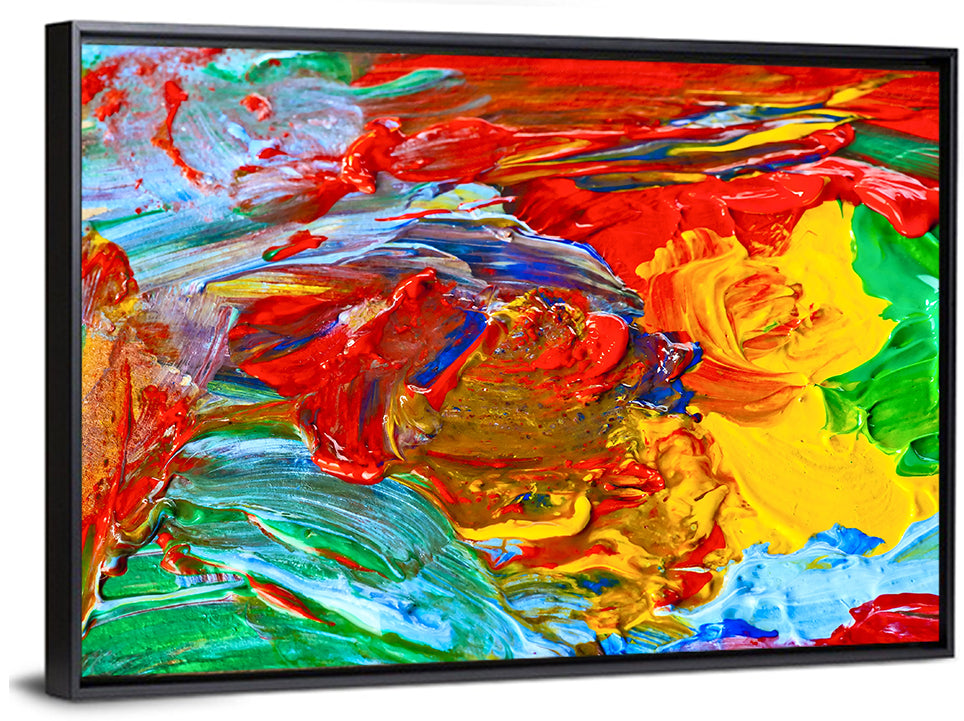 Palette Knife Color Study Wall Art
