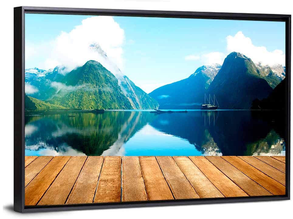 Mitre Peak at Milford Sound Wall Art