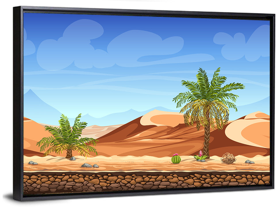 Digital Desertscape Wall Art