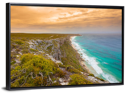 Kangaroo Island Turquoise Cliff Coast Wall Art