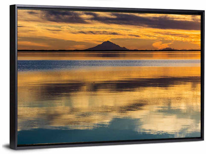 Mt Redoubt and Skilak Lake Wall Art