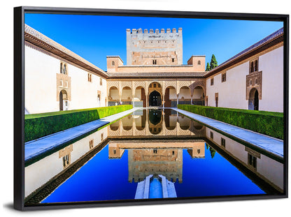 Court of the Myrtles, Alhambra Granada Wall Art