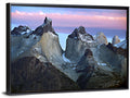 Los Cuernos Peak Valley, Torres Del Paine Wall Art