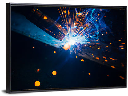 Molten Metal Sparks Wall Art