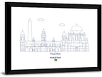 Multan Skyline with Shah Rukn-e-alam Wall Art