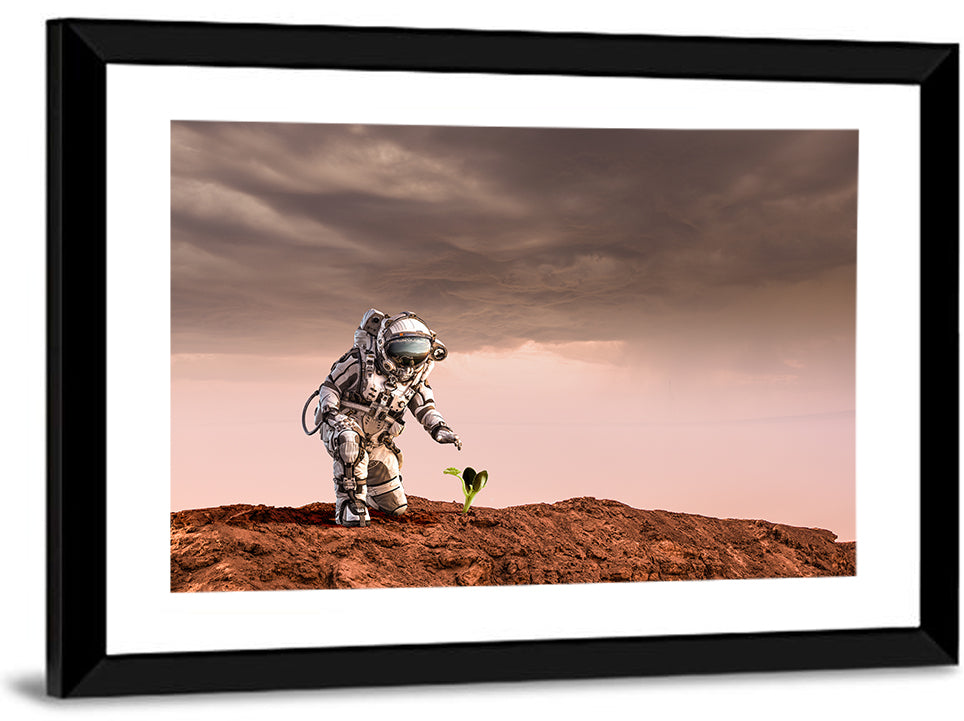 Martian Seedling Concept Wall Art
