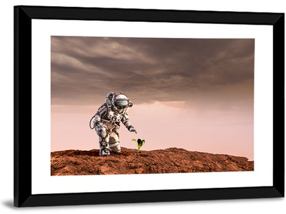 Martian Seedling Concept Wall Art