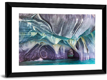 Marble Caves of Lake General Carrera Wall Art