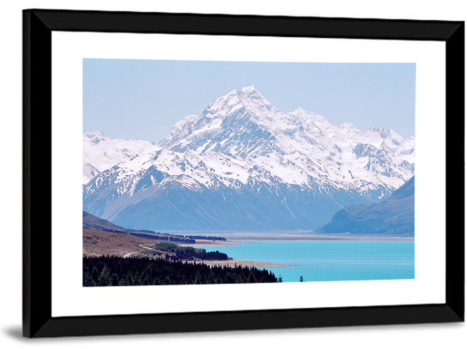 Lake Pukaki and Aoraki Mount Cook Wall Art