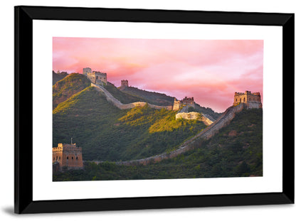 Great Golden Hour Watchtowers Wall Art