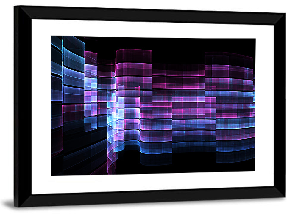 Business Hub Abstract Wall Art