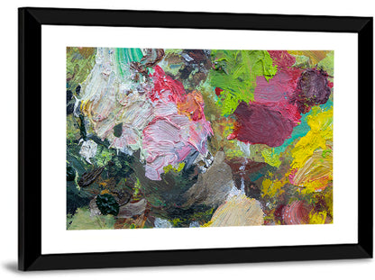 Hand Drawn Abstract Palette Wall Art