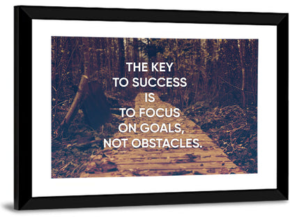 Key to Success Wall Art