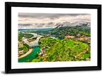 Rozafa Castle River Valley View Wall Art