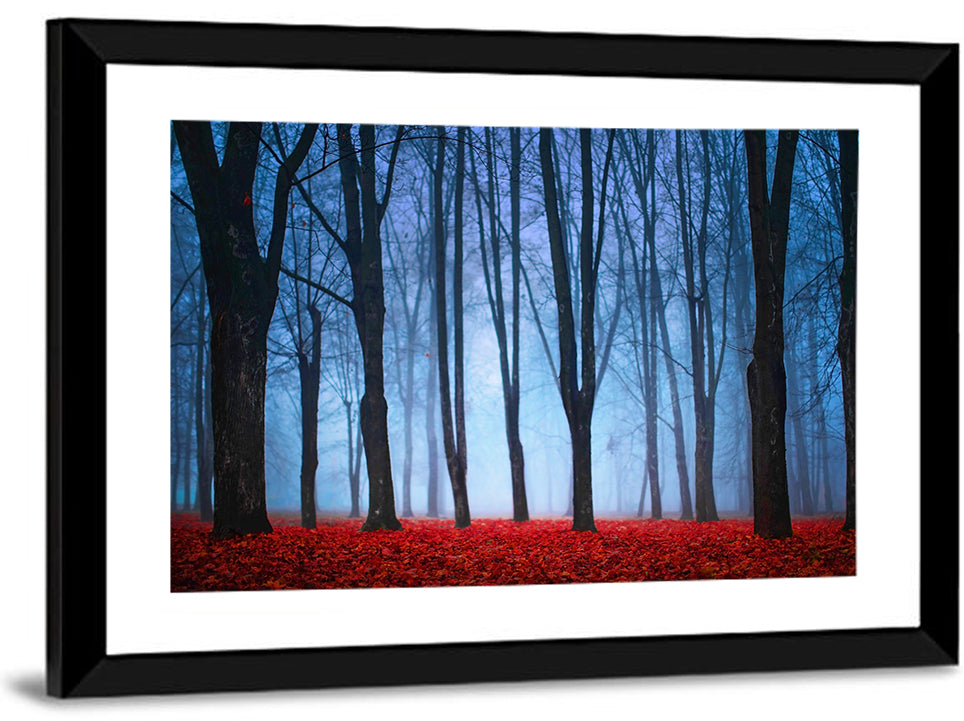Mystical Autumn Forest Wall Art