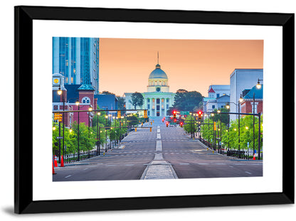 Montgomery State Capitol Wall Art