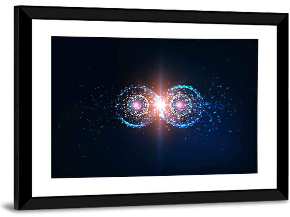 Polygonal Infinity Loop Wall Art