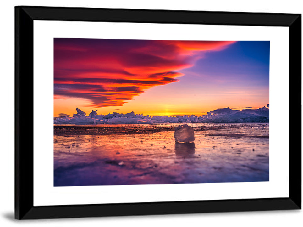 Lake Baikal Sunset Wall Art