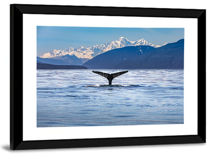 Alaska Whale Tail Wall Art