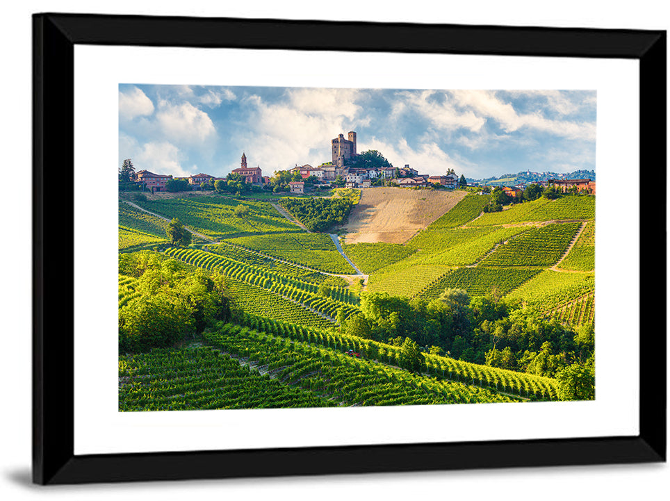 Grinzane Cavour Vineyards Wall Art