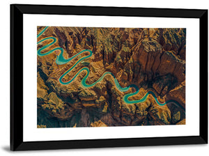 Twisted Mountain Road Wall Art