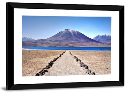 Volcanoes Around Laguna Miscanti Wall Art