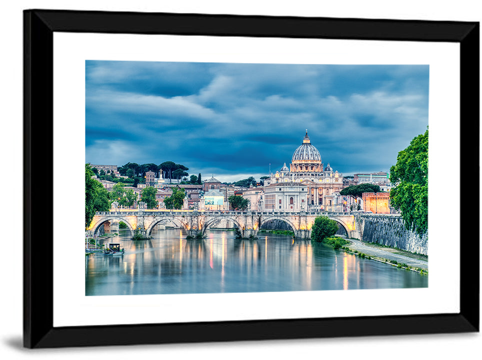 St. Peters Cathedral Rome Wall Art