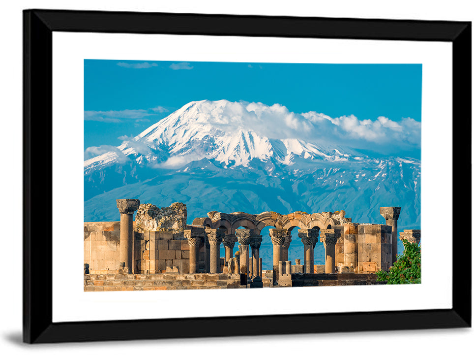 Zvartnots Cathedral Ruins Wall Art