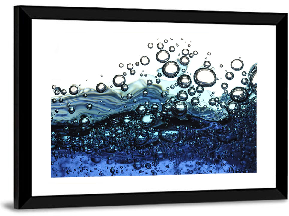 Underwater Bubbles Wall Art