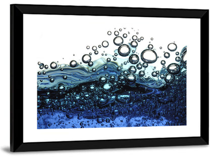 Underwater Bubbles Wall Art