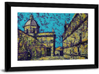 Las Agustinas Alleyway Abstraction Wall Art
