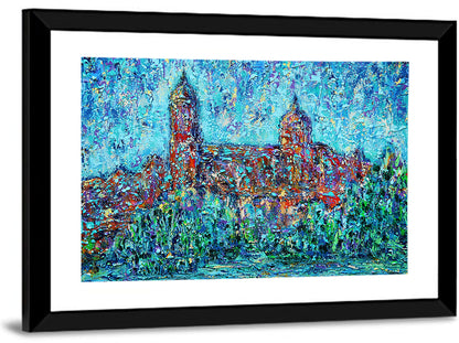 Salamanca Dual Domes Reflection Wall Art