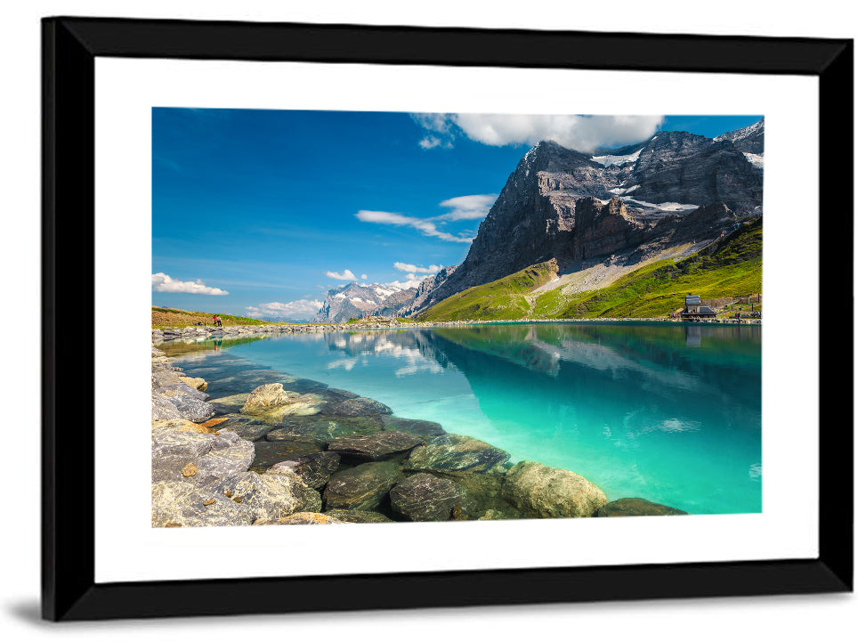 Eiger Over Bachalpsee Wall Art