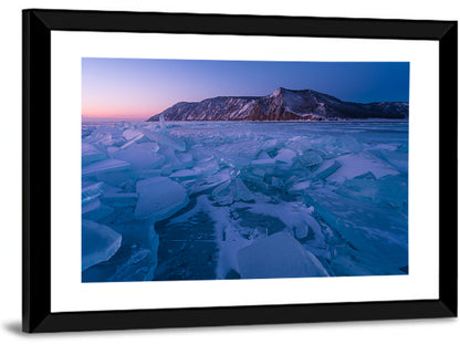 Twilight Over Lake Baikal Wall Art