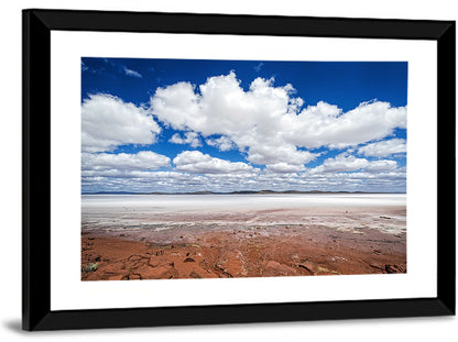 Lake Eyre Salt Flats Wall Art