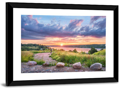 Mount Levitan Sunset Wall Art