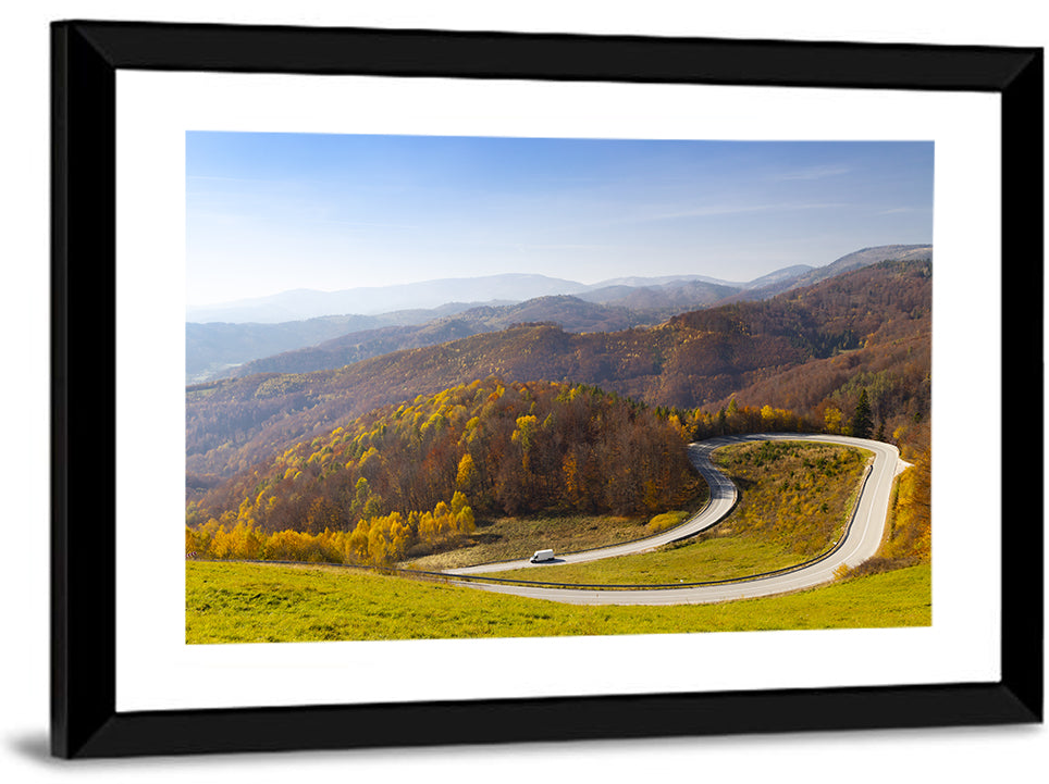 Slovensky Raj Winding Road Wall Art