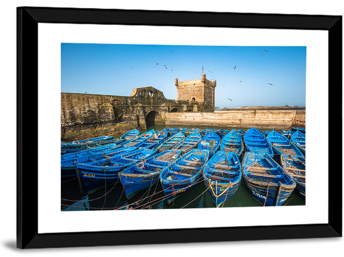 Skala Du Port, Essaouira Wall Art as a framed print