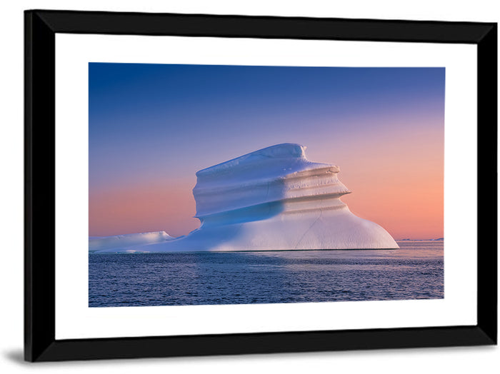 Ilulissat Glaciers, Greenland Wall Art as a framed print