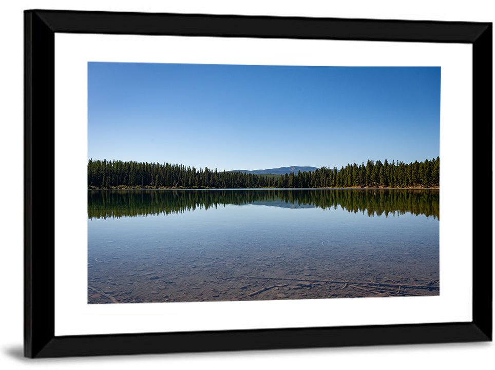 Holland Lake Reflection Wall Art