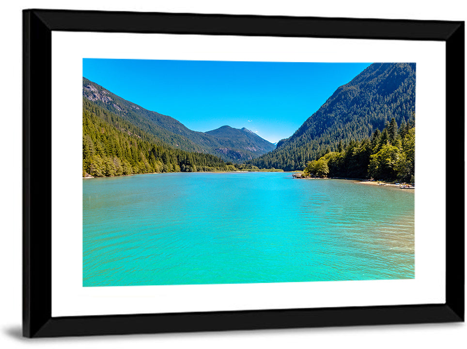 Diablo Lake Turquoise View Wall Art