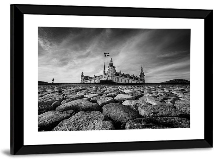Kronborg Castle Wall Art as a framed print