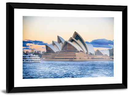 Sydney Opera House at Dusk Wall Art