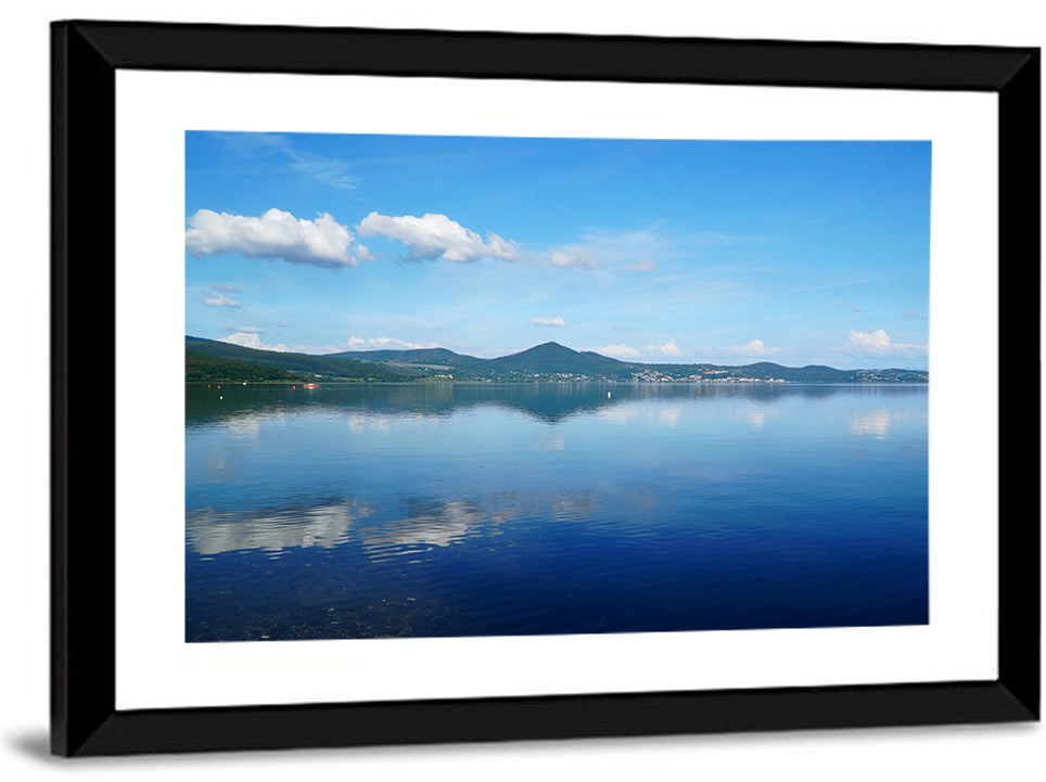 Lake Bracciano Reflection Wall Art