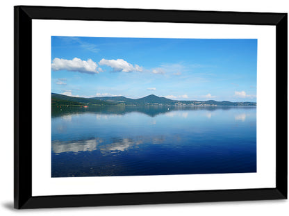 Lake Bracciano Reflection Wall Art