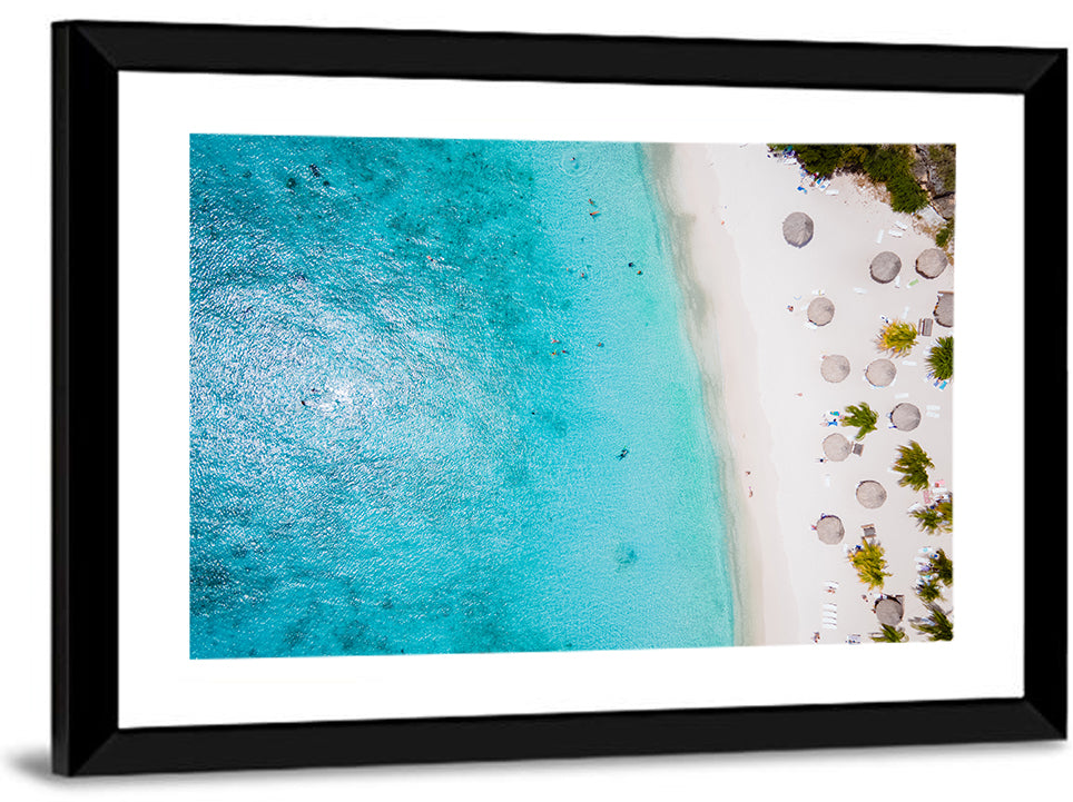 Cas Abou Aerial Shoreline Wall Art