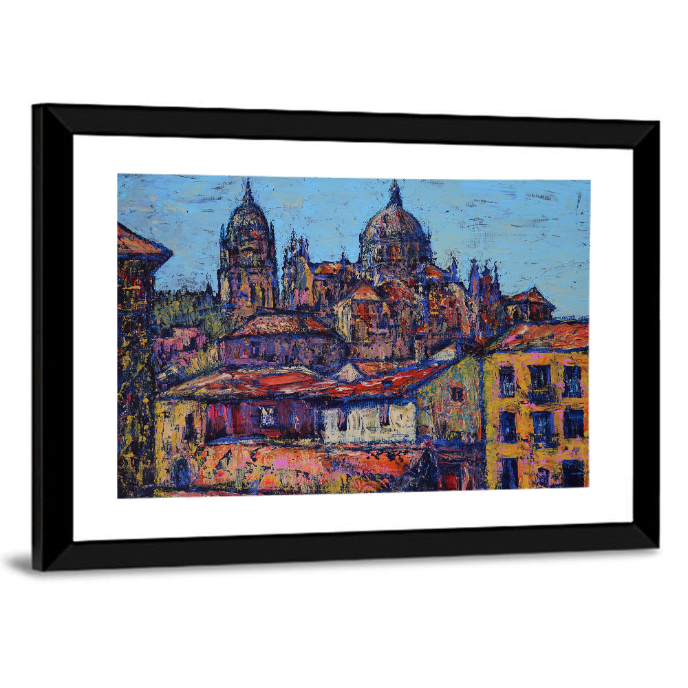 Salamanca Cathedral Rooftops Wall Art